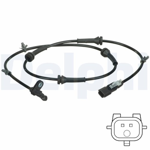 Delphi sensor raddrehzahl - delphi, sensor,