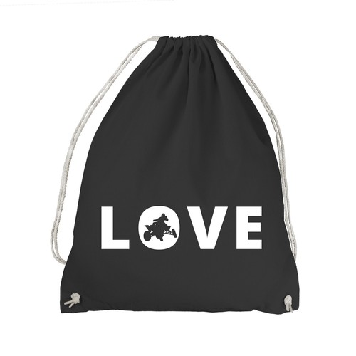 Love quad turnbeutel auto - love,