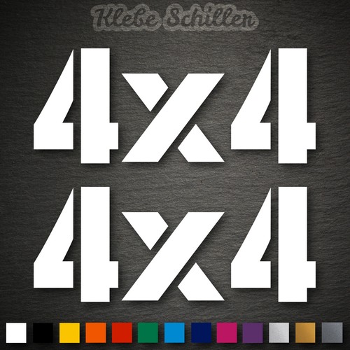 14398 stück 4x4 - 2, aufkleber