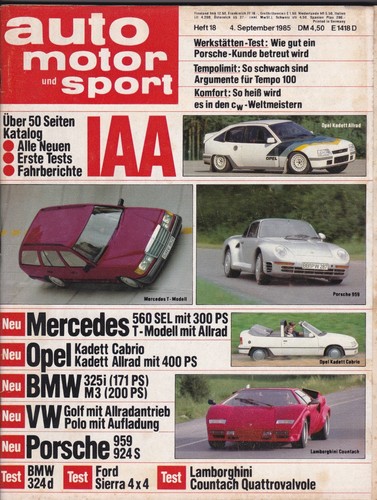 Auto motor und sport heft - auto,